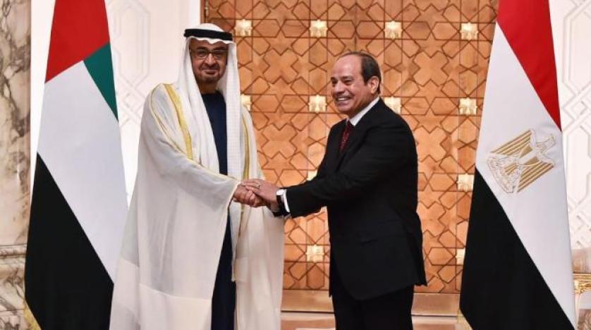 Egyptian President and UAE's Sheikh Mohamed bin Zayed al Nahyan discuss bilateral ties and Arab solidarity in Cairo