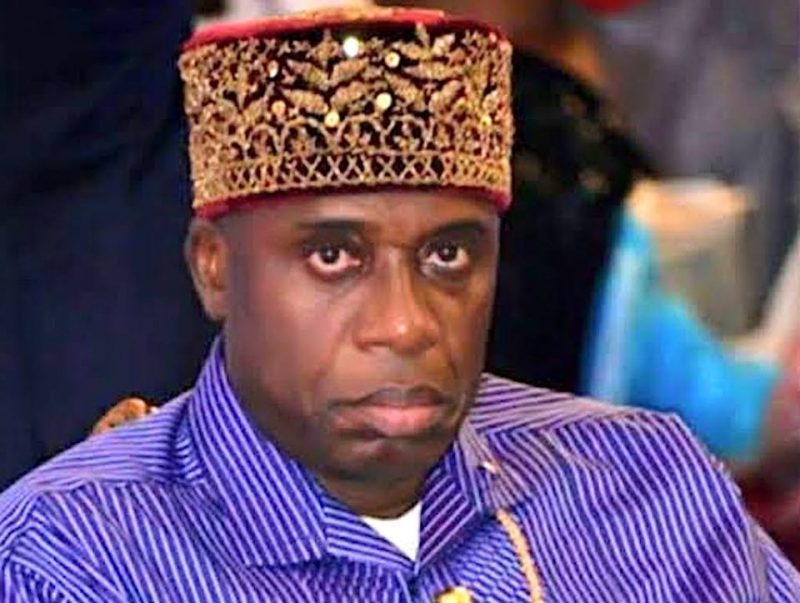 Rotimi Amaechi absent at Tinubu's inauguration, attends Alex Otti's swearing-in as Abia governor