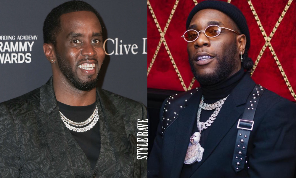 American rapper Diddy reveals brotherhood with Burna Boy