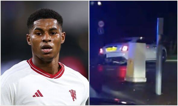 Rashford survives car crash after Manchester United's win over Burnley