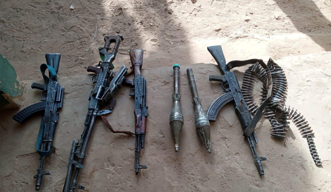 Troops neutralize terrorists, recover arms in successful Sokoto operation (pictures)